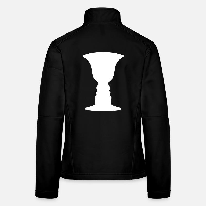 Qu’est-ce que c’est? - Veste en tissu softshell Femme - noir