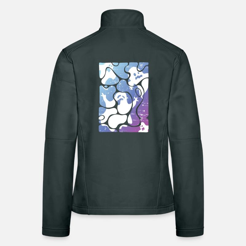 halloween ghosts Women's Softshell Jacket