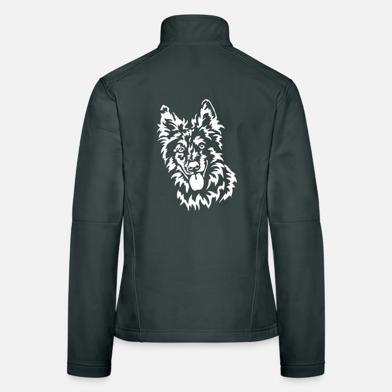 Tiger Head "Black Edition" Women's Softshell Jacket