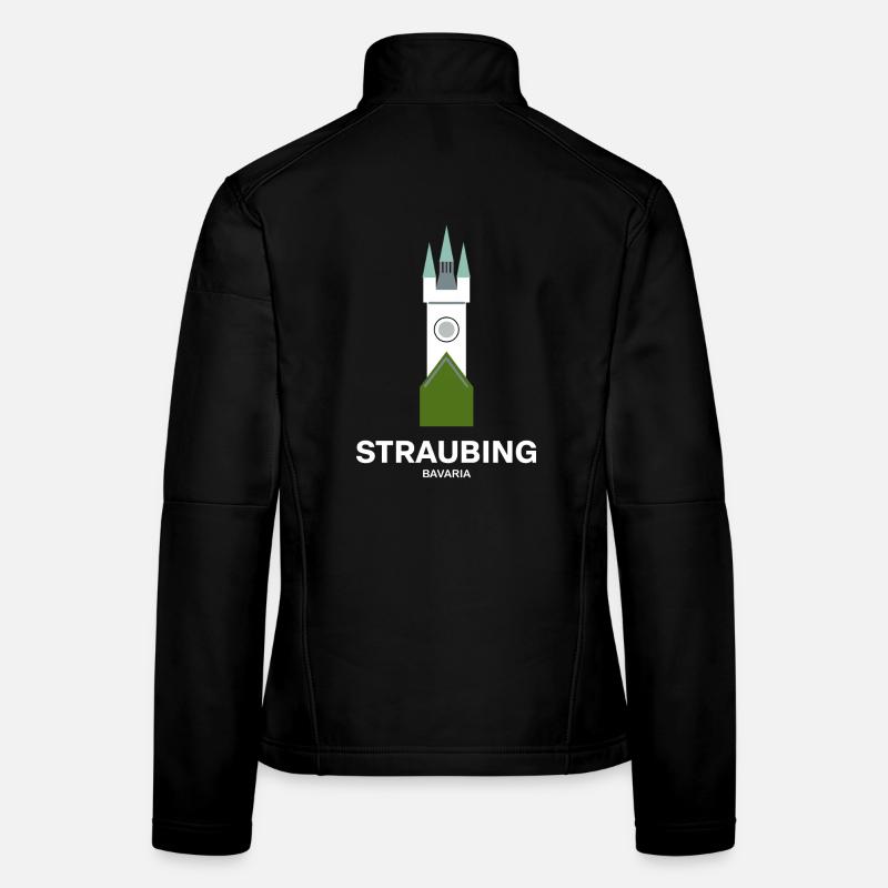 Straubing - Frauen Softshelljacke - Schwarz