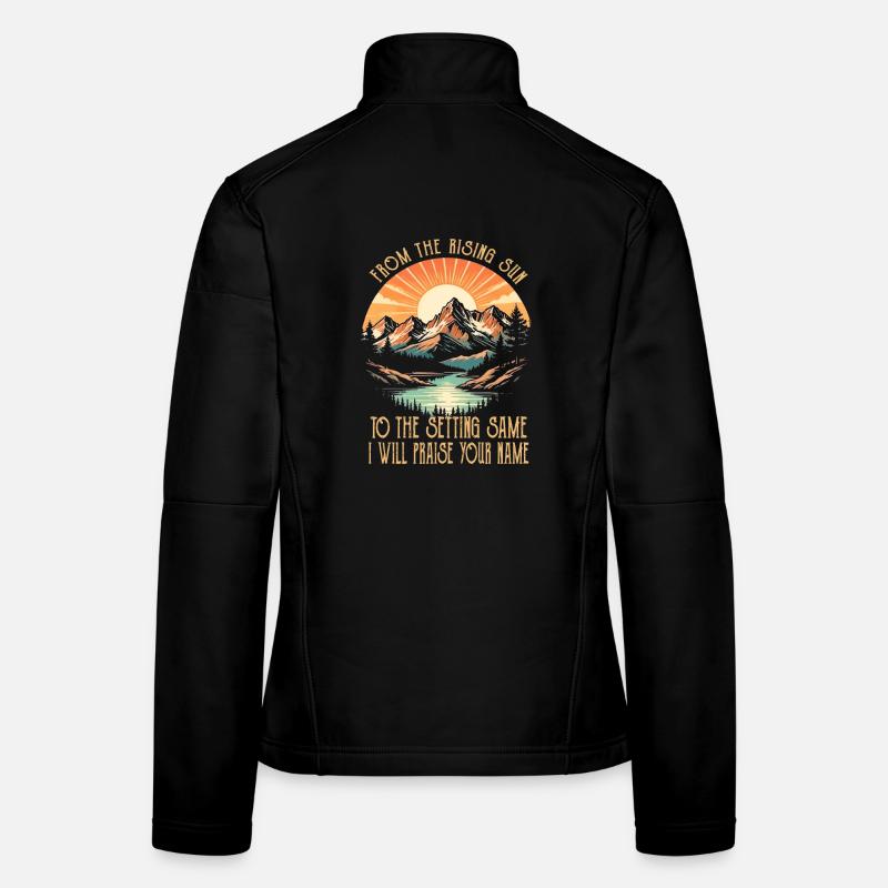 From The Risings Sun To The Setting Same Classic M Women's Softshell Jacket