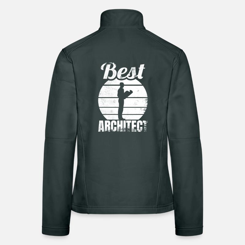 Meilleur architecte Veste en tissu softshell Femme