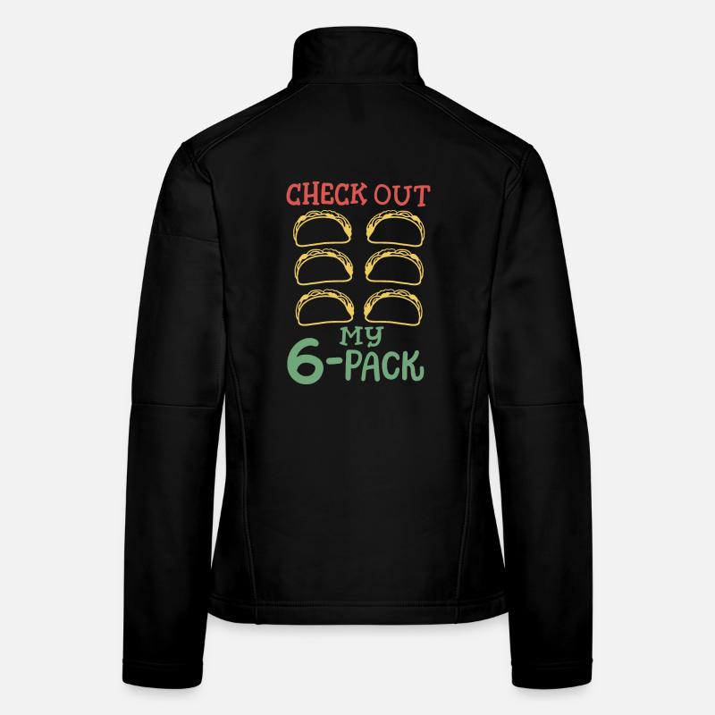 Taco Cinco de Mayo mexikanisch Frauen Softshelljacke