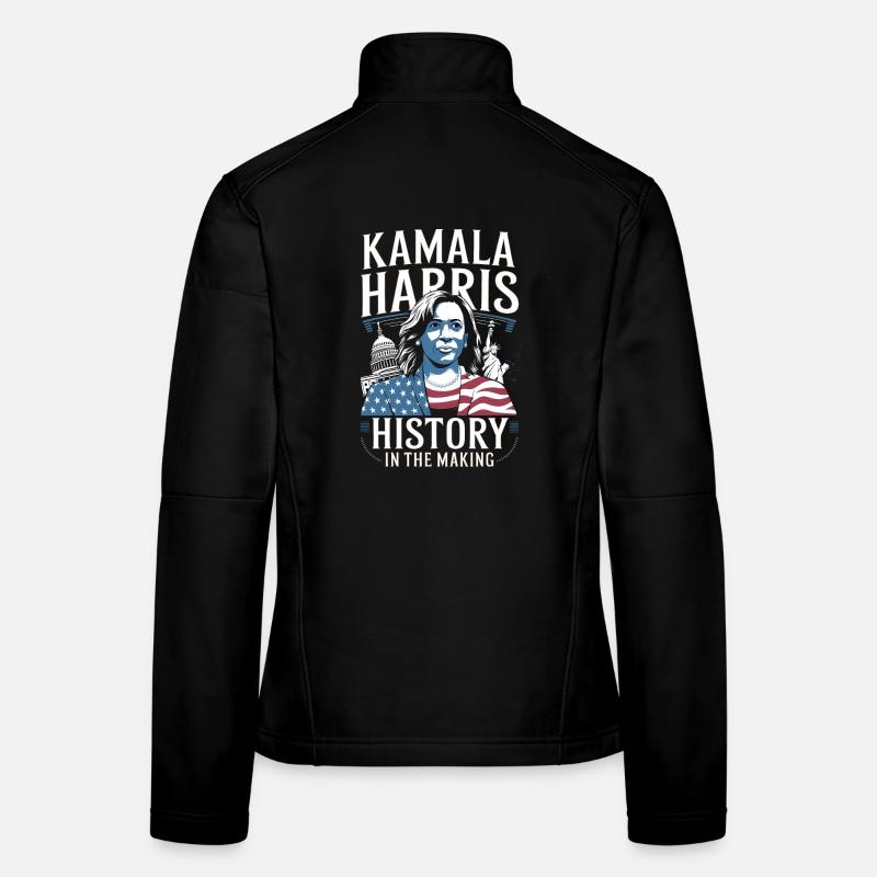 Kamala Harris wird Geschichte schreiben Frauen Softshelljacke