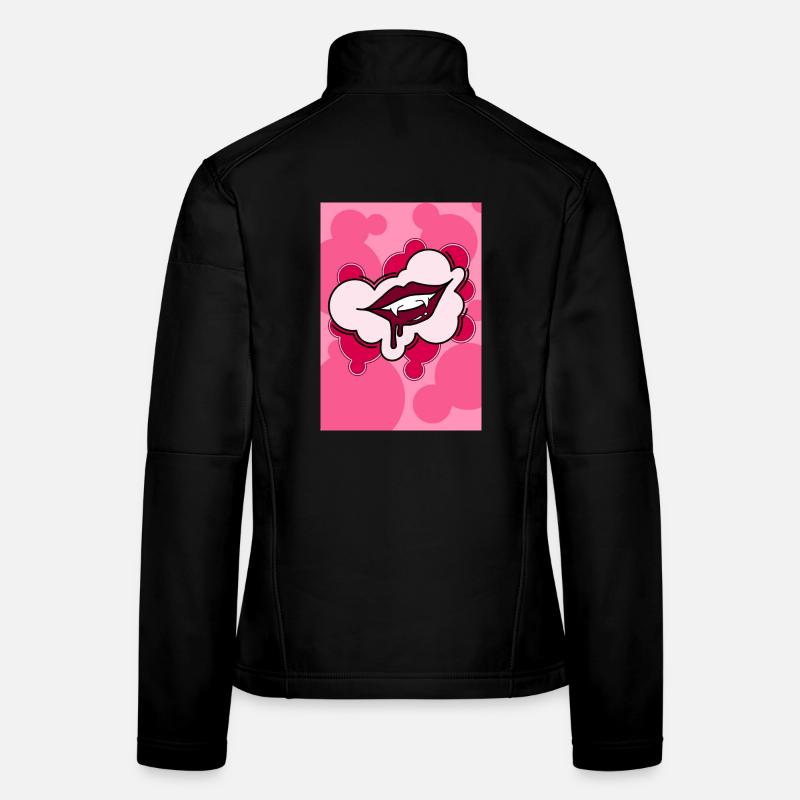 Vampire Kiss Women's Softshell Jacket