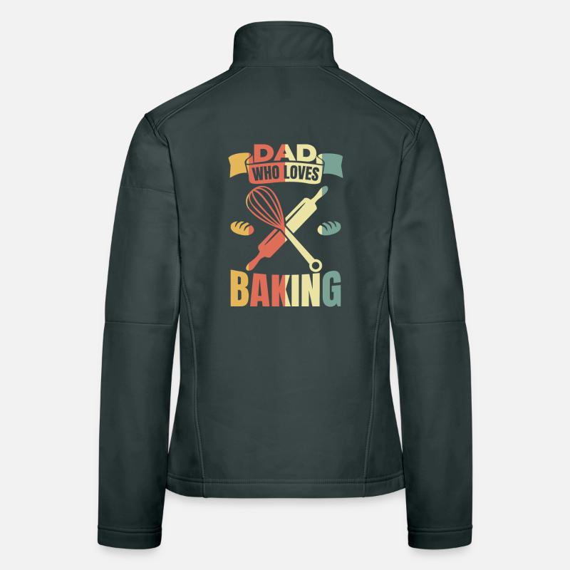Bäcker Vater Frauen Softshelljacke