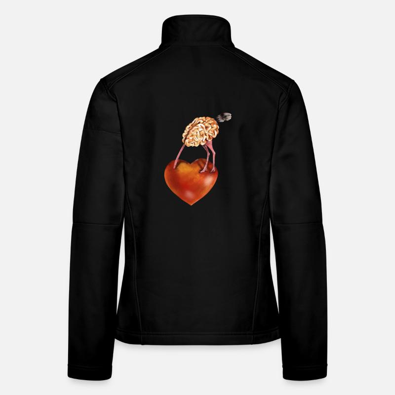 Brain and heart Women's Softshell Jacket