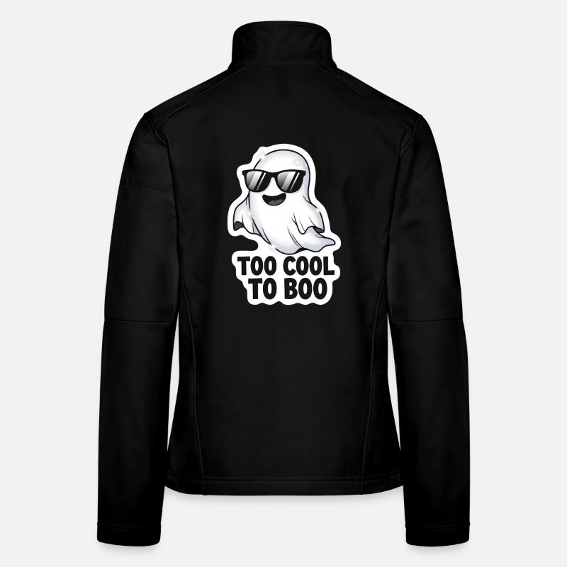 Trop cool pour boo - Cool Ghost Veste en tissu softshell Femme