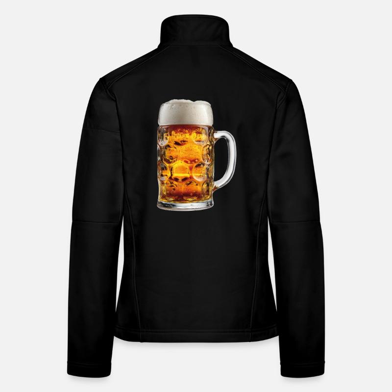 Chope de bière Chope de bière Veste en tissu softshell Femme
