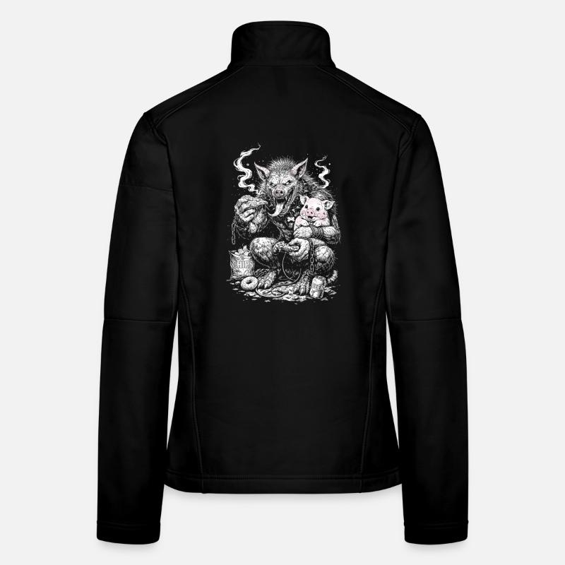 Innerer Schweinehund Frauen Softshelljacke