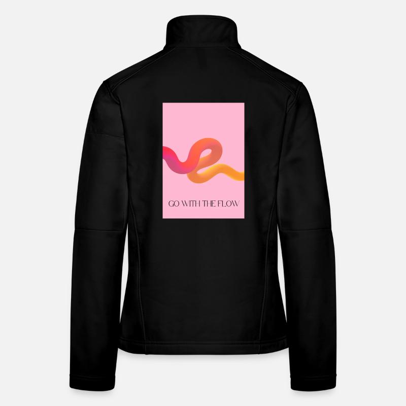 Suivre le courant Veste en tissu softshell Femme