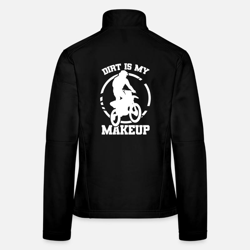Dreck ist mein Make up Frauen Softshelljacke