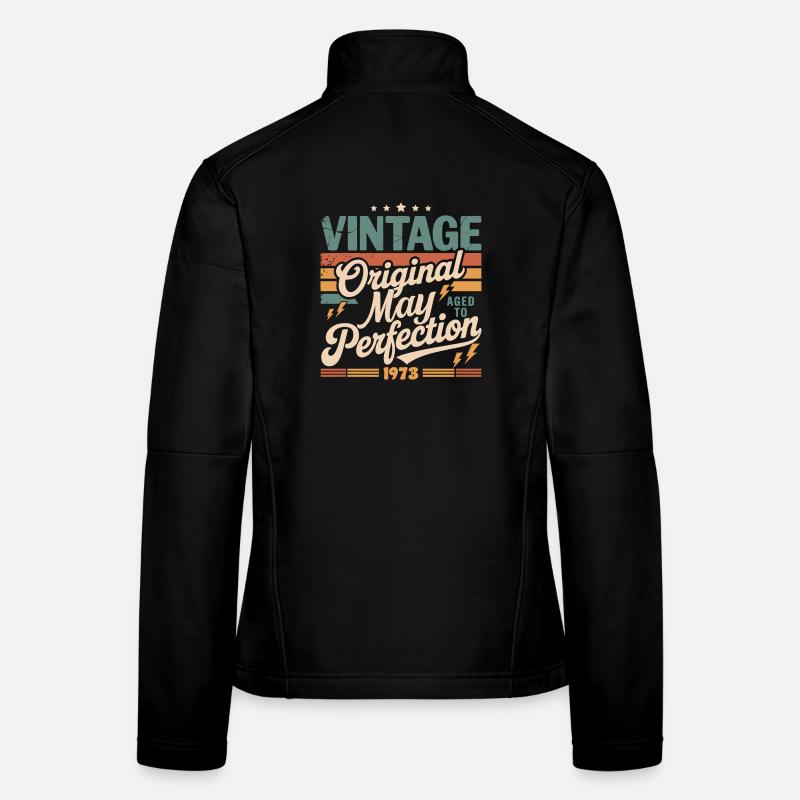 Millésime mai 1973 – Perfection pendant 53 ans Veste en tissu softshell Femme