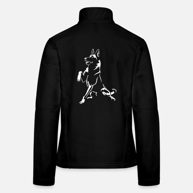 Malinois "Black Edition" Women's Softshell Jacket