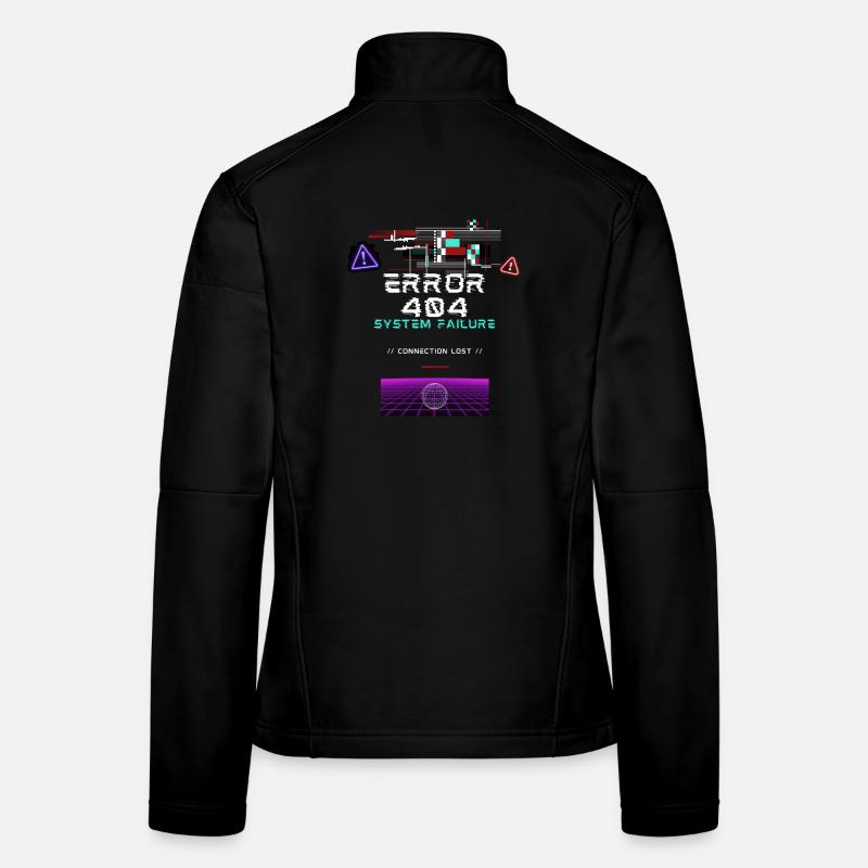 Cyberpunk & Static Frauen Softshelljacke