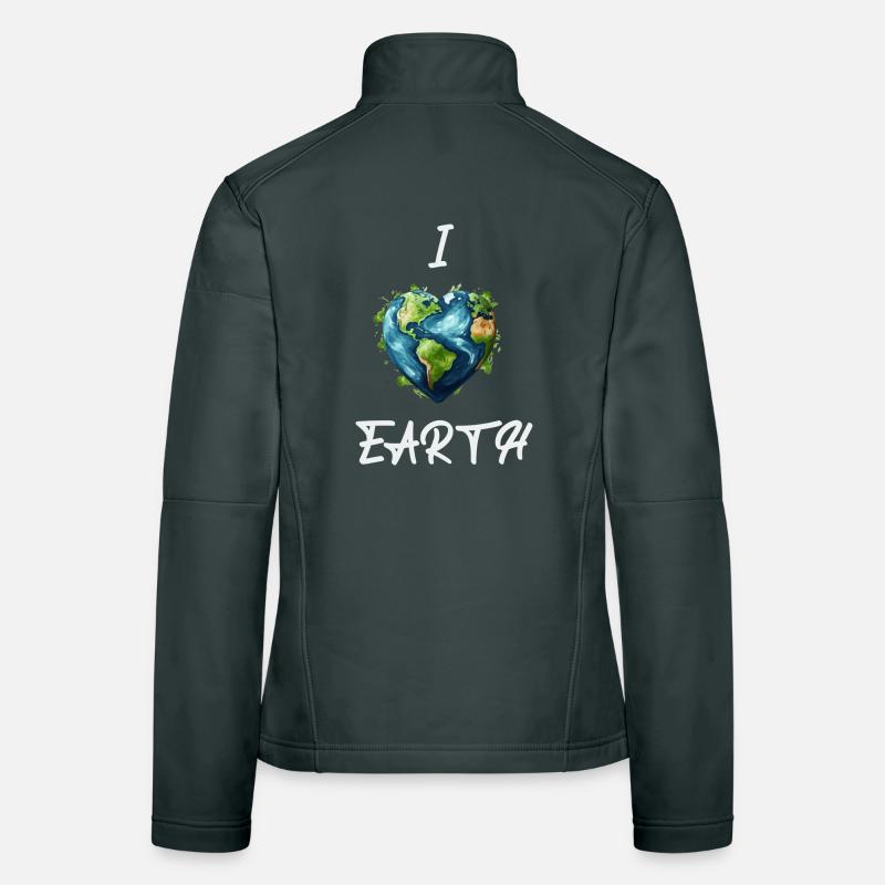 I Love Earth Light Women's Softshell Jacket