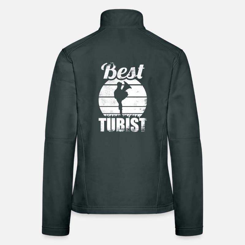 Best Tuba Player Women's Softshell Jacket