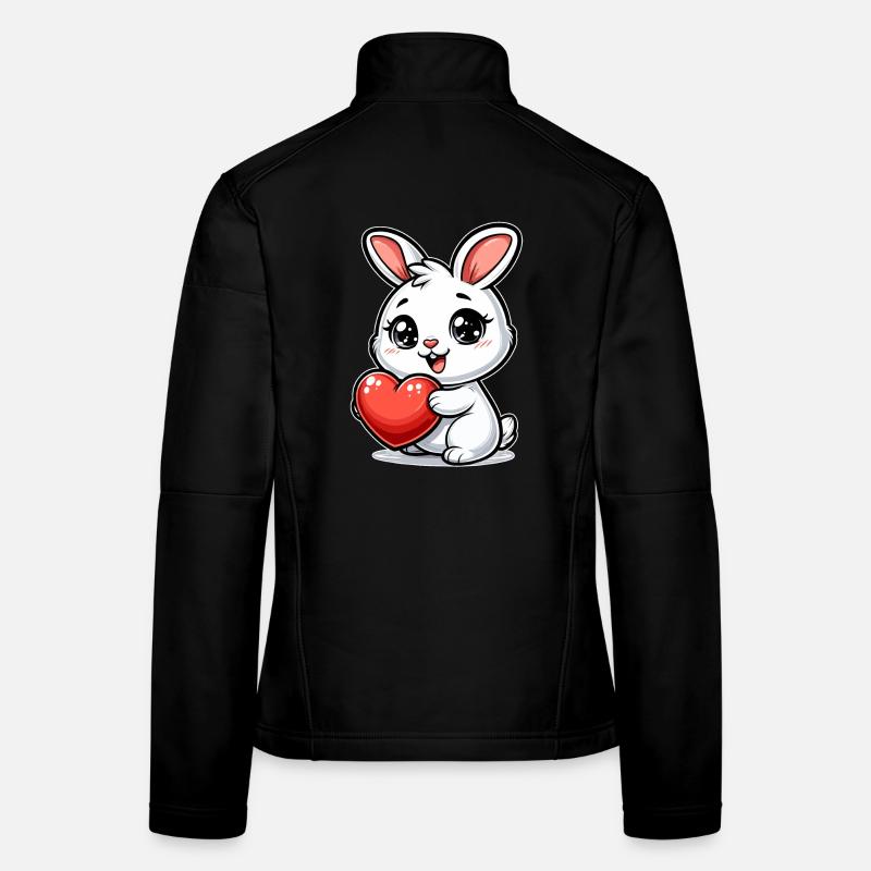 Valentinstag Geschenk Häschen - Liebe & Romantik Frauen Softshelljacke