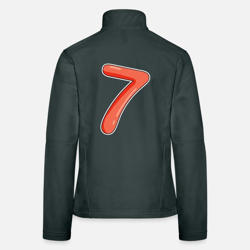 Sept Veste en tissu softshell Femme