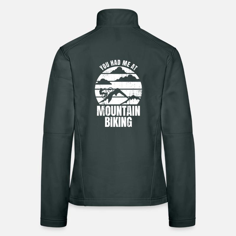 Mountain bikers Women's Softshell Jacket