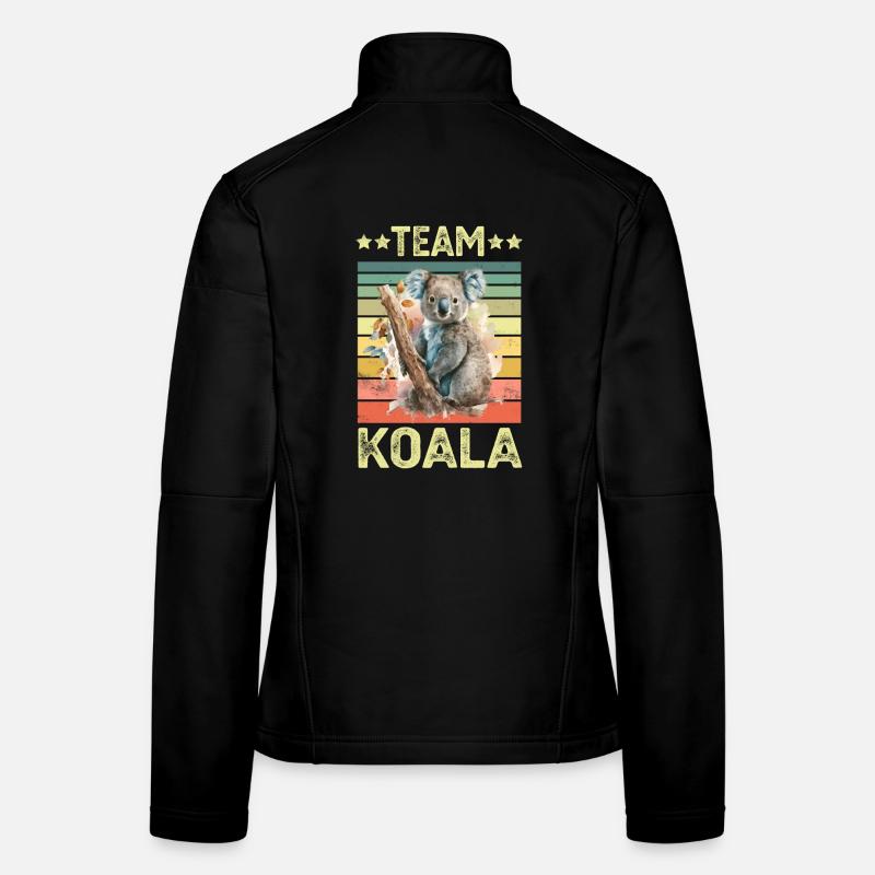 Koala Koala Ours Veste en tissu softshell Femme