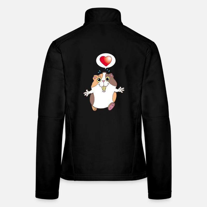Cute Hamster Women's Softshell Jacket