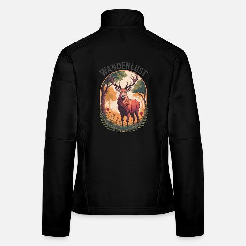 Errance Veste en tissu softshell Femme