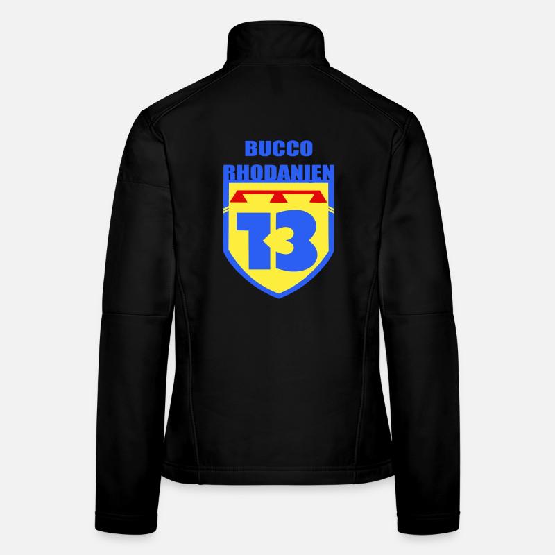 Bucco Rhôdanien Veste en tissu softshell Femme