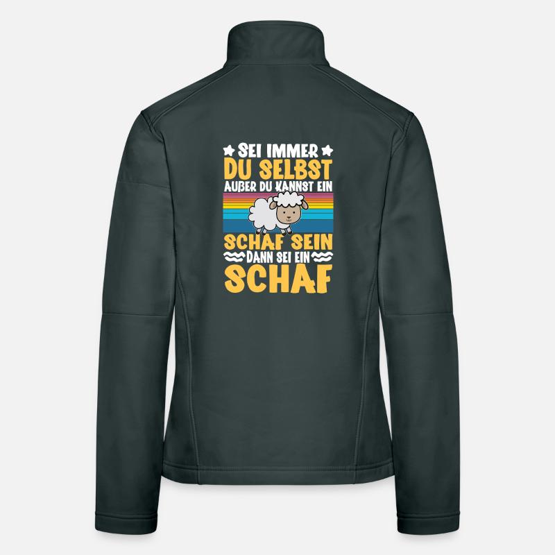 Schaf Frauen Softshelljacke