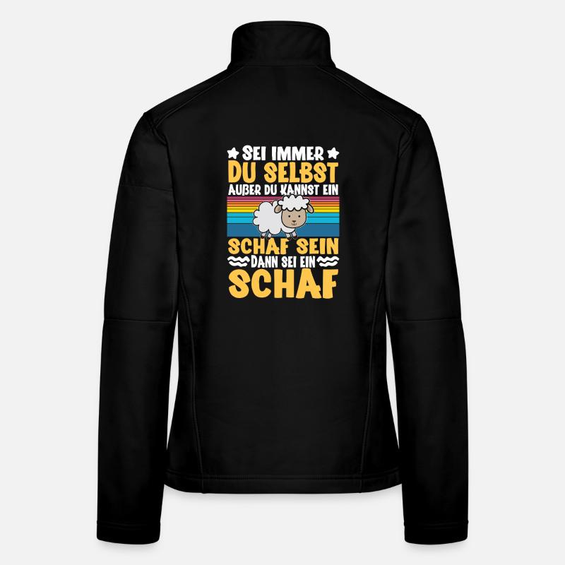 Schaf Frauen Softshelljacke