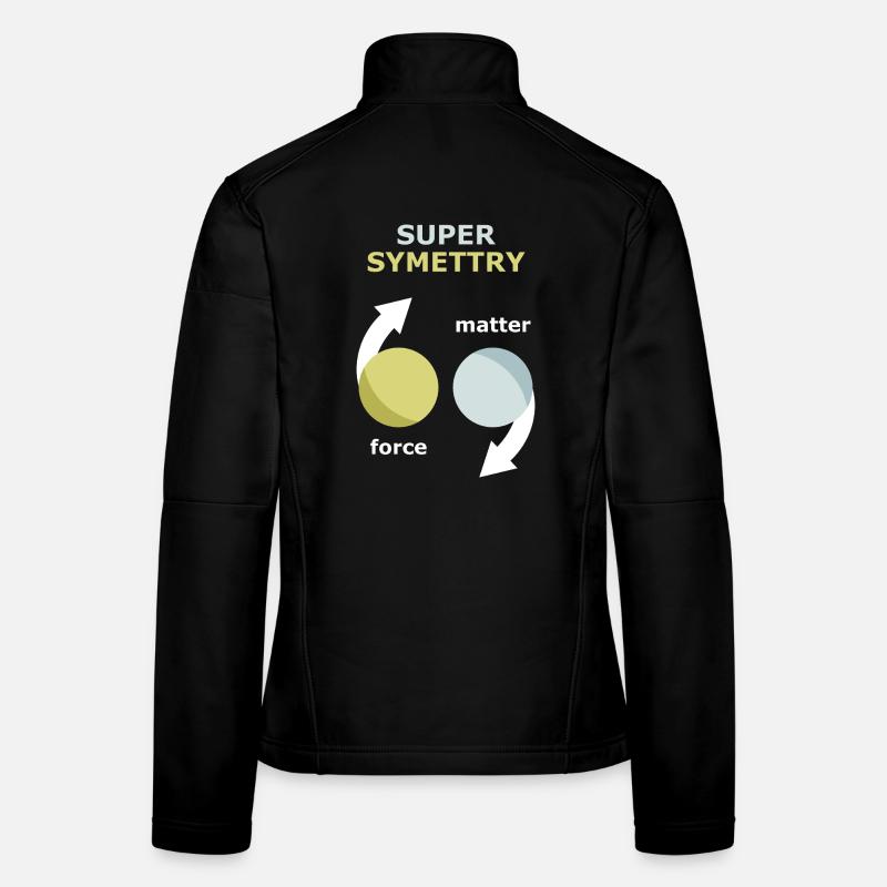 Theory of supersymmetry - Women's Softshell Jacket - black