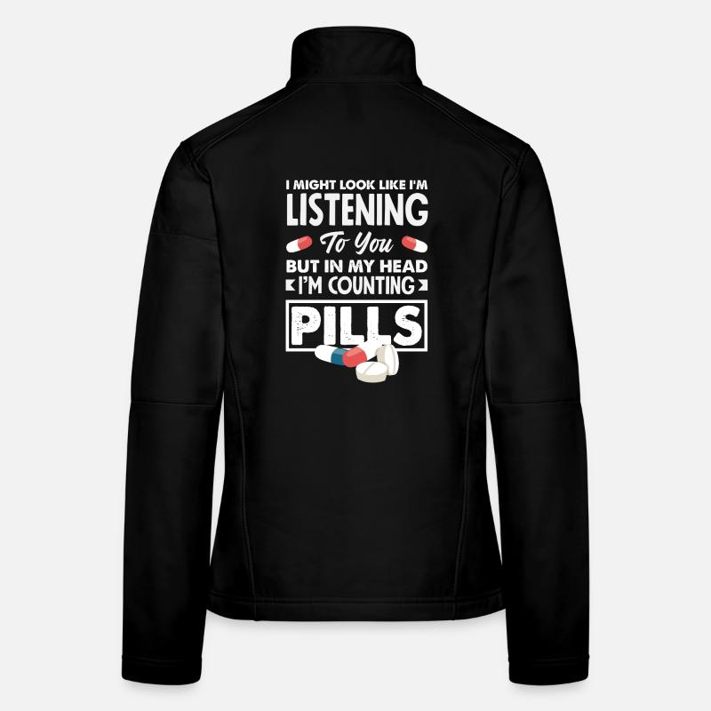 Pharmacien Technicien Pharmaceutique Veste en tissu softshell Femme