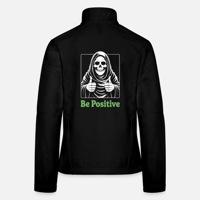 Soyez positif, Faucheuse Veste en tissu softshell Femme