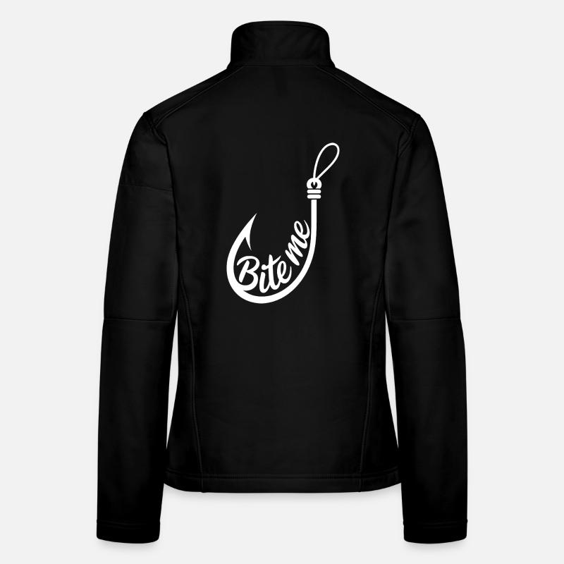 Mords-moi le crochet Veste en tissu softshell Femme