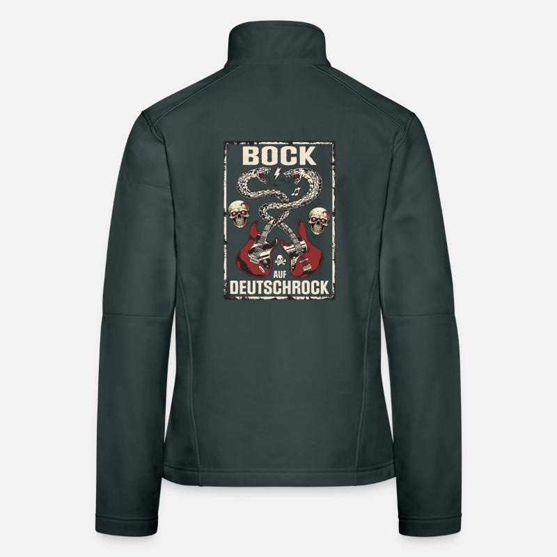 Bock auf Deutschrock Frauen Softshelljacke