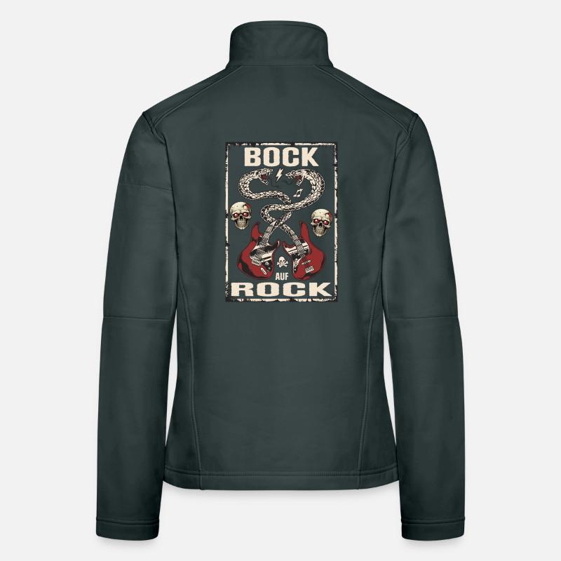 Bock auf Rock Frauen Softshelljacke