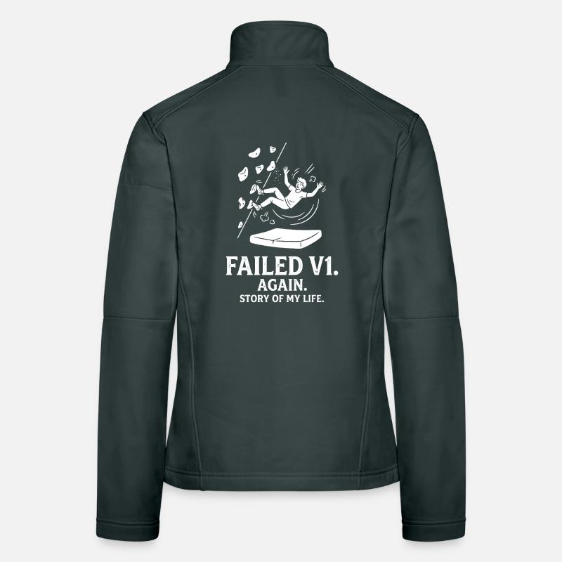 Sturz V1 – Lebensgeschichte Frauen Softshelljacke