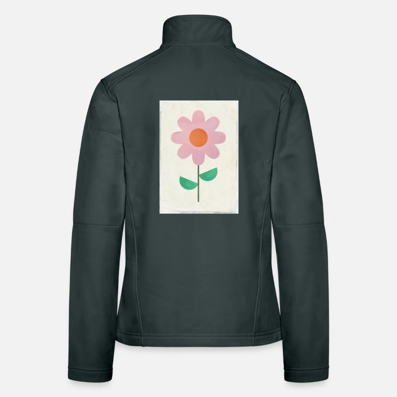 Fleur Veste en tissu softshell Femme