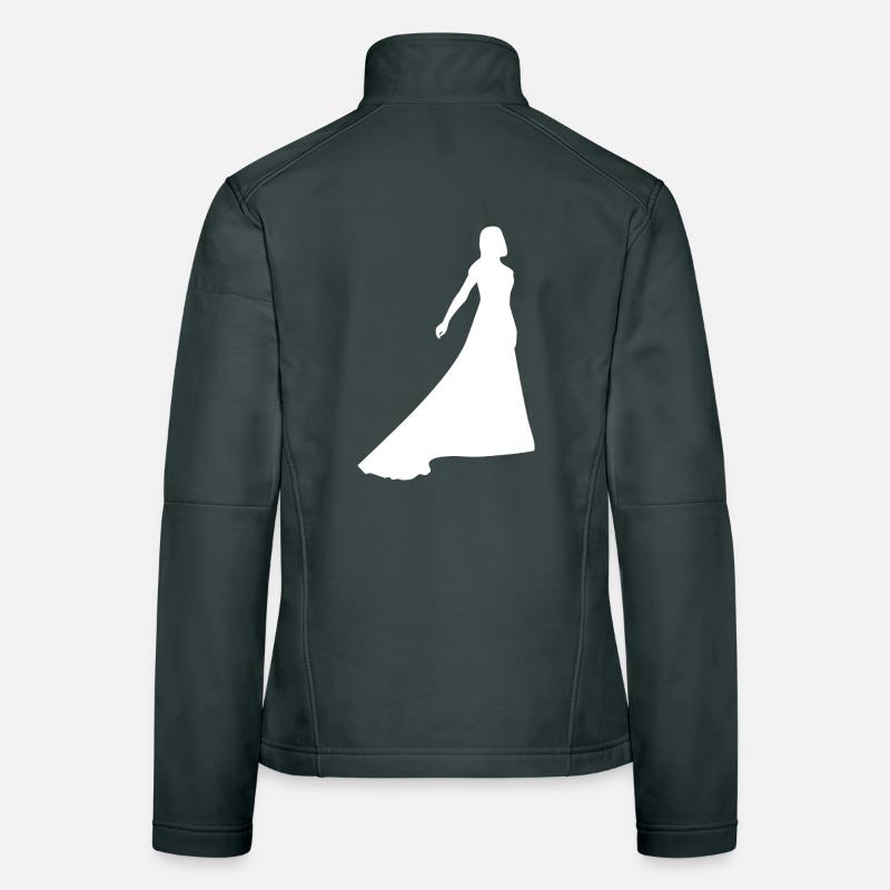 Mariage Veste en tissu softshell Femme