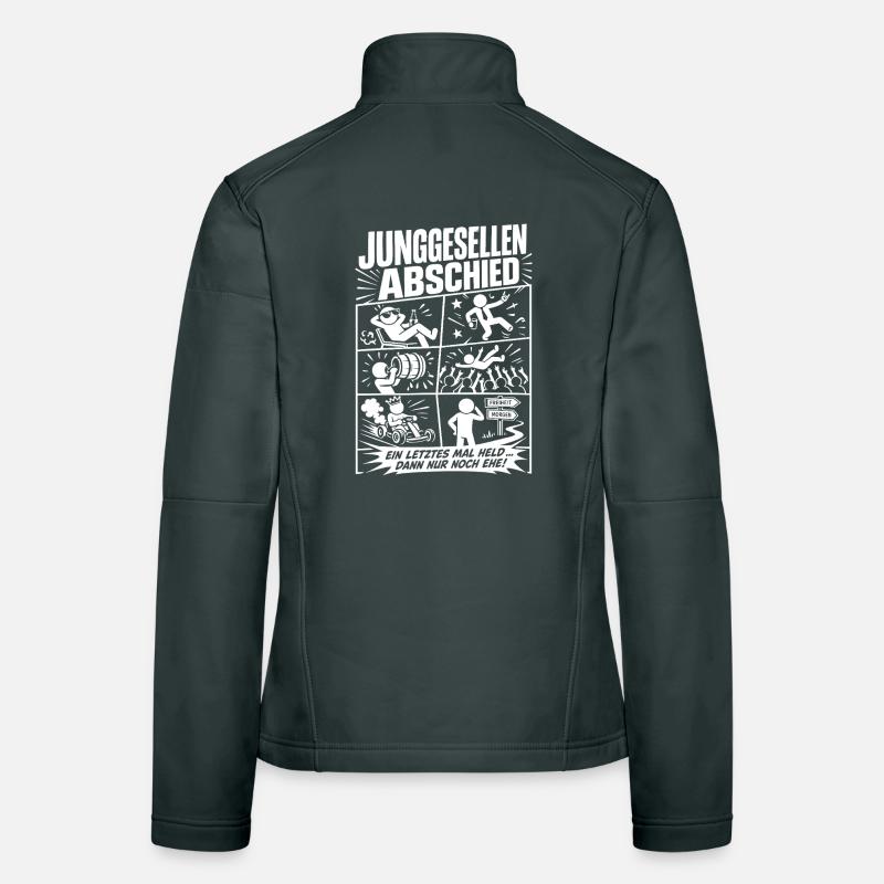 Junggesellenabschied Ein letztes Mal Held Frauen Softshelljacke