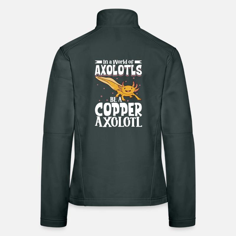 Be a Copper Axolotl Women's Softshell Jacket