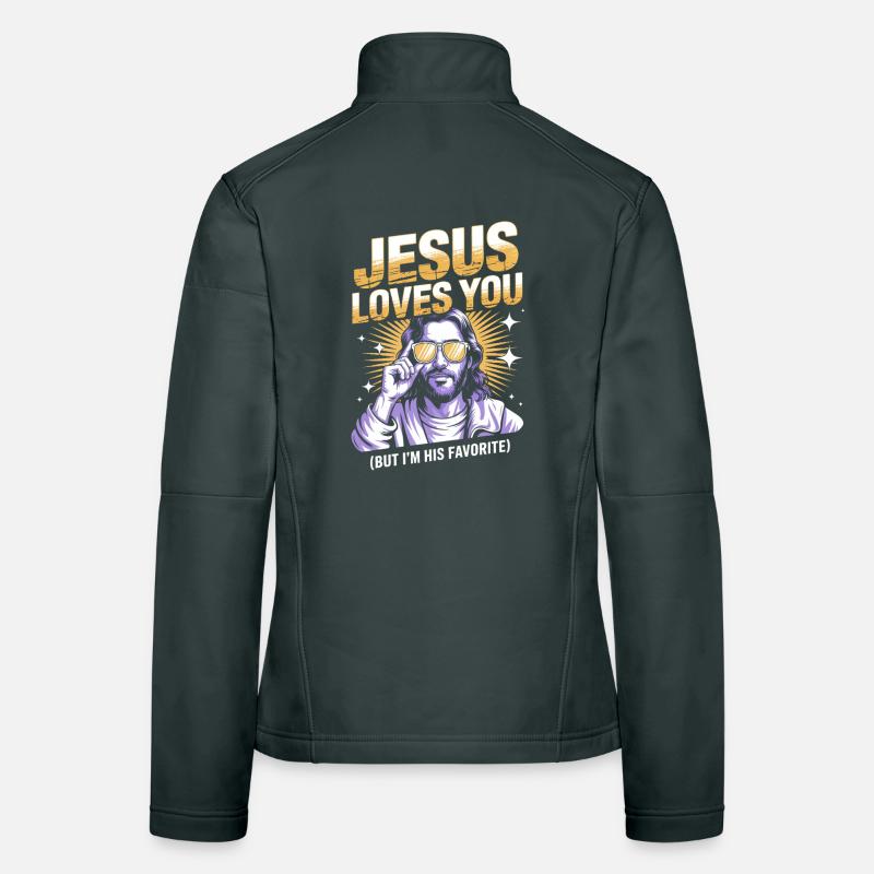 Jesus liebt dich – ich bin sein Liebling Frauen Softshelljacke