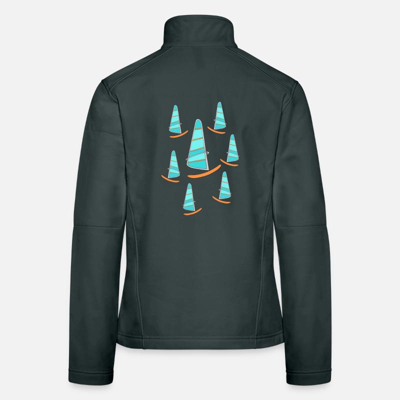 Windsurfing Frauen Softshelljacke