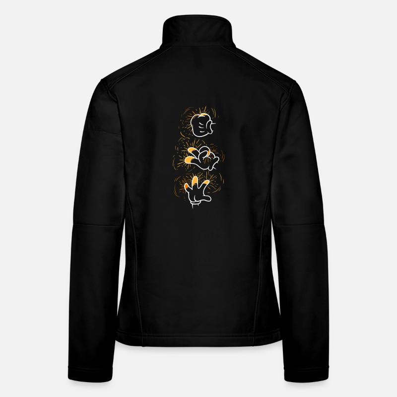 Techno Frauen Softshelljacke
