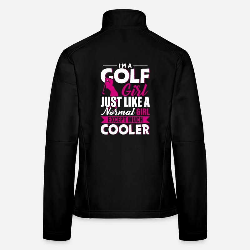Golfeur Veste en tissu softshell Femme