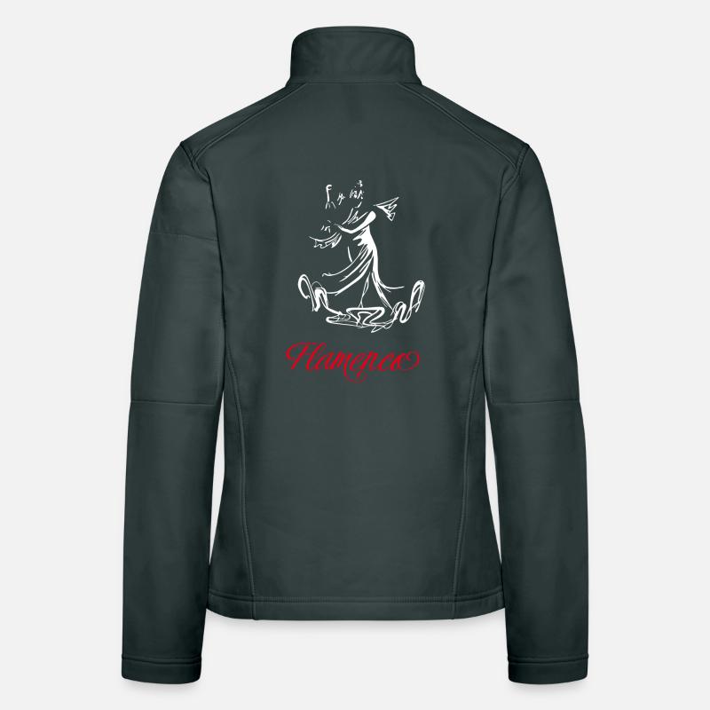Flamingo (dark) Women's Softshell Jacket