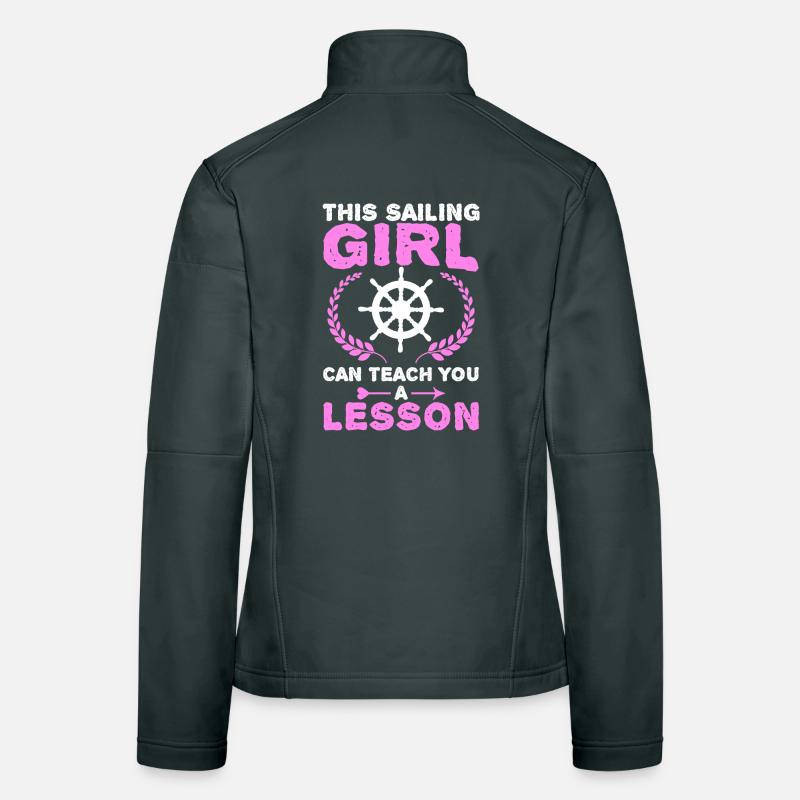 This sailor will teach you a lesson Women's Softshell Jacket