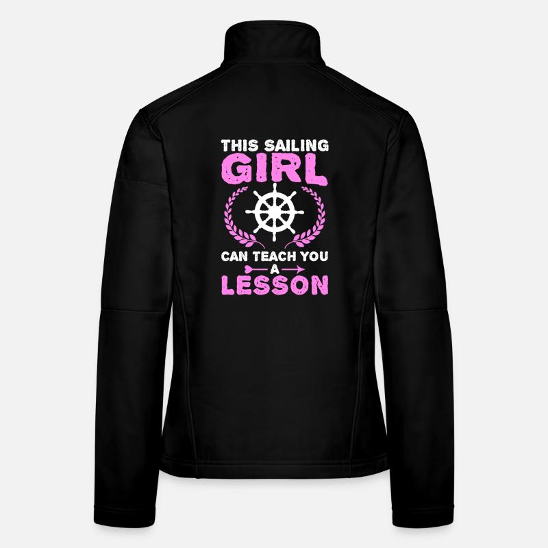 This sailor will teach you a lesson Women's Softshell Jacket