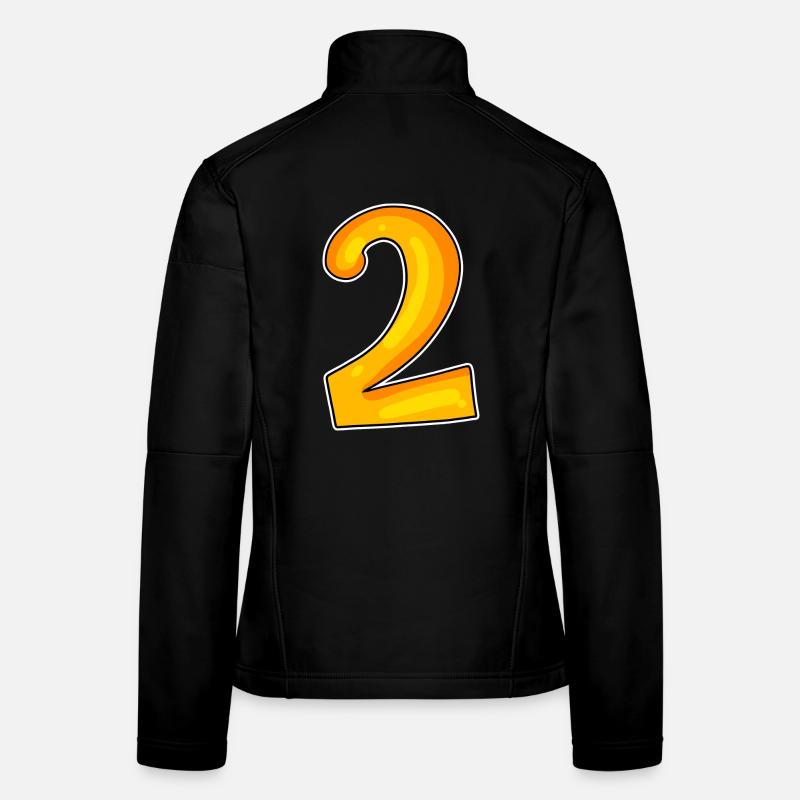 Two - 2 - Number Number Women's Softshell Jacket