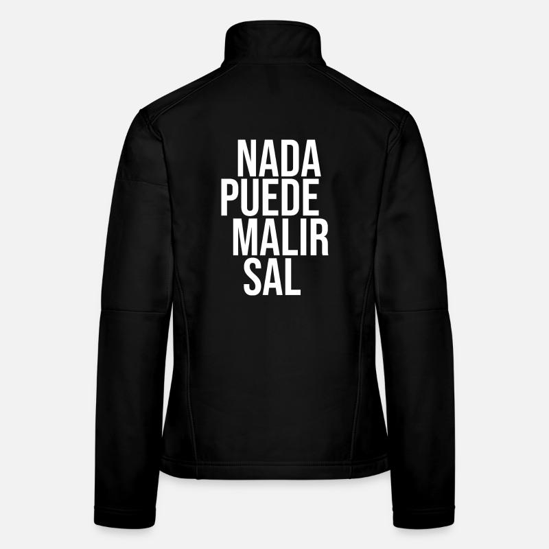 Rien ne peut nuire au sel Veste en tissu softshell Femme